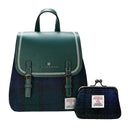 Women's Scottish Tweed Backpack & Purse Gift Set 3 Blackwatch Gaelsong