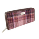 Women's Handwoven Harris Tweed Zip Wallet
