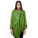 Ladies Asymmetrical 100% Lambswool Shawl