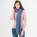 A20216 Asymmetrical Irish Lambswool Shawl Gaelsong