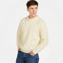 A20318 Color ARAN Mens Aran Honeycomb Fisherman Jumper Shop online On Gaelsong