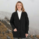 Women's Boyfriend Aran Cardigan