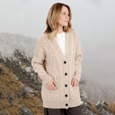 Women's Boyfriend Aran Cardigan