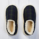 A80008 Woolen Blackwatch Tartan Slippers Studio Gaelsong