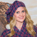 Flannel Irish Ladies Nightcap - Red Navy Lifestyle Gaelsong