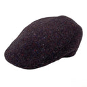 B10165 Gents Irish Tweed Driving Cap Maron Gaelsong