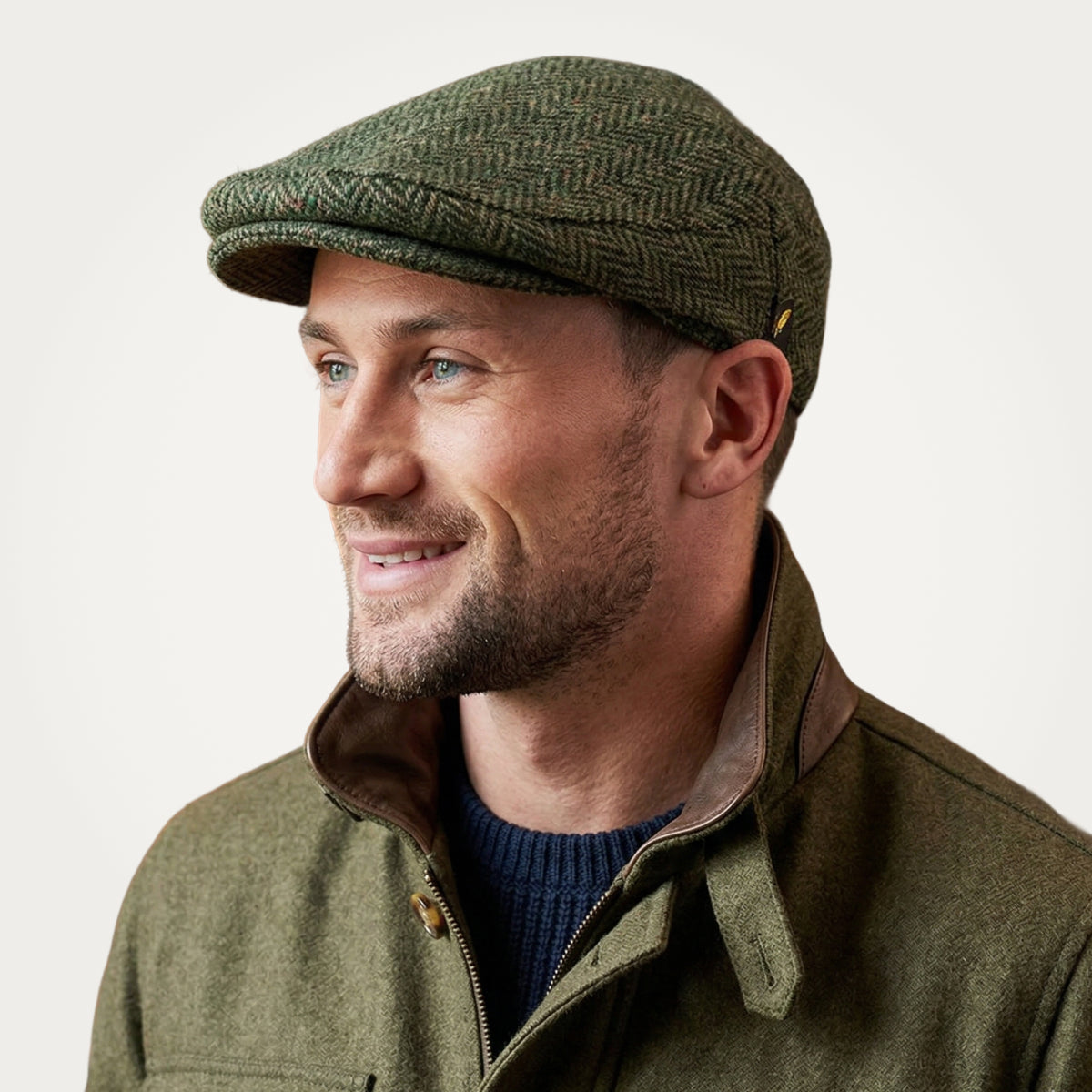 Herringbone Designed Irish Flat Cap | Gaelsong – GaelSong display picture 2