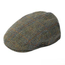B10269 Handmade Men's Harris Tweed Flat Cap Green Gaelsong