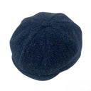 B10307 Authentic Eight Panel Newsboy Connery Cap Navy Aqua Gaelsong