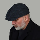 B10309 Handwoven Tweed Shelby Cap Blue Lifestyle Gaelsong