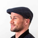 Gents' Wool Vintage Style Irish Flat Cap Navy Gaelsong