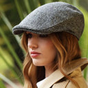 Handmade Men's Harris Tweed Scottish Touring Cap