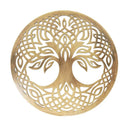 B22024 Antique Brass Tree of Life Wall Hanging Gaelsong