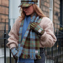 Handmade Harris Tweed Tartan Scarf Macleod Tartan Gaelsong