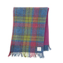Handmade Harris Tweed Tartan Scarf Multi Color Gaelsong