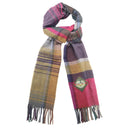 B30246YELLOWPINK Irish Style Quiet Man Scarf Gaelsong