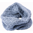B30248 OCEAN GREY SuperSoft Merino Wool Men's Irish Loop Scarf Gaelsong