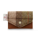 Ladies Handwoven Harris Tweed Wallet Chesnut Gaelsong