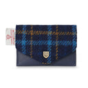 Ladies Handwoven Harris Tweed Wallet Navy Gaelsong