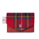 Ladies Handwoven Harris Tweed Wallet Royal Stewart Gaelsong