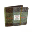 B40188 Men's Scottish Tartan Harris Tweed Wallet MacLeod Gaelsong