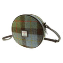 Harris Tweed Round Shoulder Bag Macleod Tartan Gaelsong