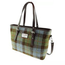B40241 Handmade Harris Tweed Tote Bag MacLeod Tartan Gaelsong