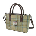 B40242 Small Harris Tweed Tote Beige Gaelsong