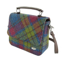 B40243 MULTI COLOUR TARTAN Harris Tweed Square Shoulder Bag Gaelsong