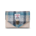 B40251 ISLANDER TARTAN Colour Handwoven Small Women's Harris Tweed Wallet Gaelsong