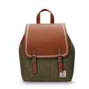 B40252 CHESTNUT HERRINGBONE Colour Ladies Harris Tweed Jura Backpack Gaelsong