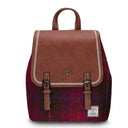 B40252 FUCHSIA TARTAN Colour Ladies Harris Tweed Jura Backpack Gaelsong