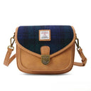 B40265 Authentic Handwoven Harris Tweed Saddle Bag Blackwatch Gaelsong