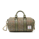 B40267 CHESNUT HERRINGBONE Colour Handwoven Harris Tweed Duffle Bag Gaelsong