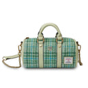 B40267 MINT Colour Handwoven Harris Tweed Duffle Bag Gaelsong