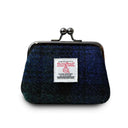 B40272 BLACKWATCH TARTAN Colour Handwoven Harris Tweed Zip Card Wallet Gaelsong