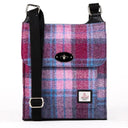 B40274 Authentic Harris Tweed Purse for Ladies Pastel Pink Gaelsong