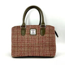 B40279 Ladies Scottish Harris Tweed Handbag Maple Gaelsong