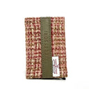 B40299 Authentic Harris Tweed Pop Up Credit Card Holder Maple Gaelsong