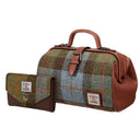 Women's Harris Tweed Handbag with Matching Wallet Chesnut Gaelsong