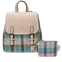 Women's Scottish Tweed Backpack & Purse Gift Set 2 Islander Gaelsong