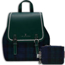 Tartan Islander Harris Tweed Backpack & Wallet Gift Set 1 Blackwatch Gaelsong