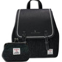 Tartan Islander Harris Tweed Backpack & Wallet Gift Set 2 Black Gaelsong