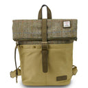 Canvas & Harris Tweed Scottish Backpack Chesnut Gaelsong