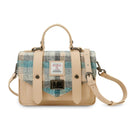 Ladies Harris Tweed & Leather Small Satchel Islander Gaelsong