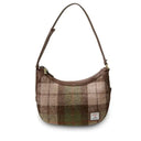 Genuine Leather Harris Tweed Handbag