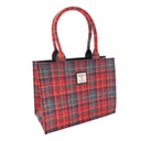 Harris Tweed Large Tote Bag in Scottish Tartan