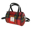 Ladies Harris Tweed Mini Bowling Bag Royal Stewart Gaelsong