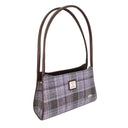 Handcrafted Harris Tweed Mini Handbag Soft Purple Gaelsong