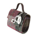 Hancrafted Harris Tweed Wee Mini Bag Muted Green Gaelsong
